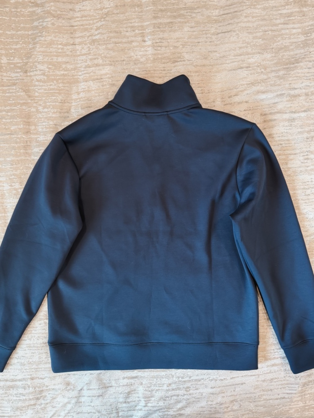 All in Motion Navy Blue 1/2 zip pullover sweatshirt NWT size M - Picture 5 of 6